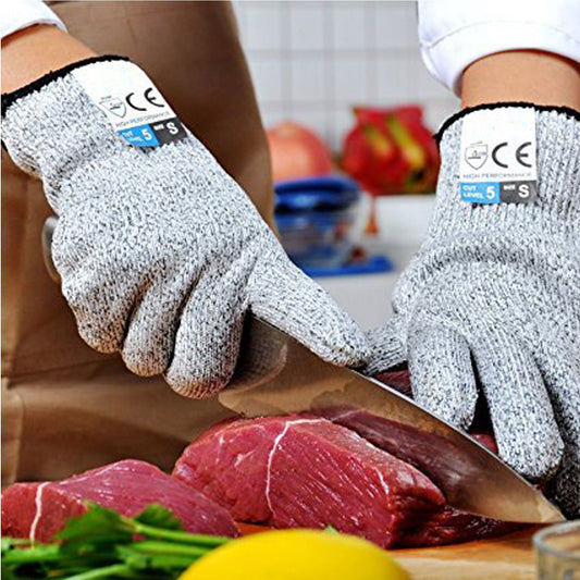 High-strength Polyethylene Cut-resistant Slicer Meat Cutting Gloves