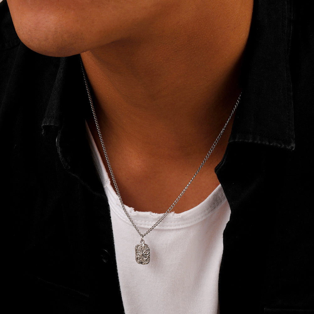 Stylish Mens Hip Hop Stainless Steel Necklace