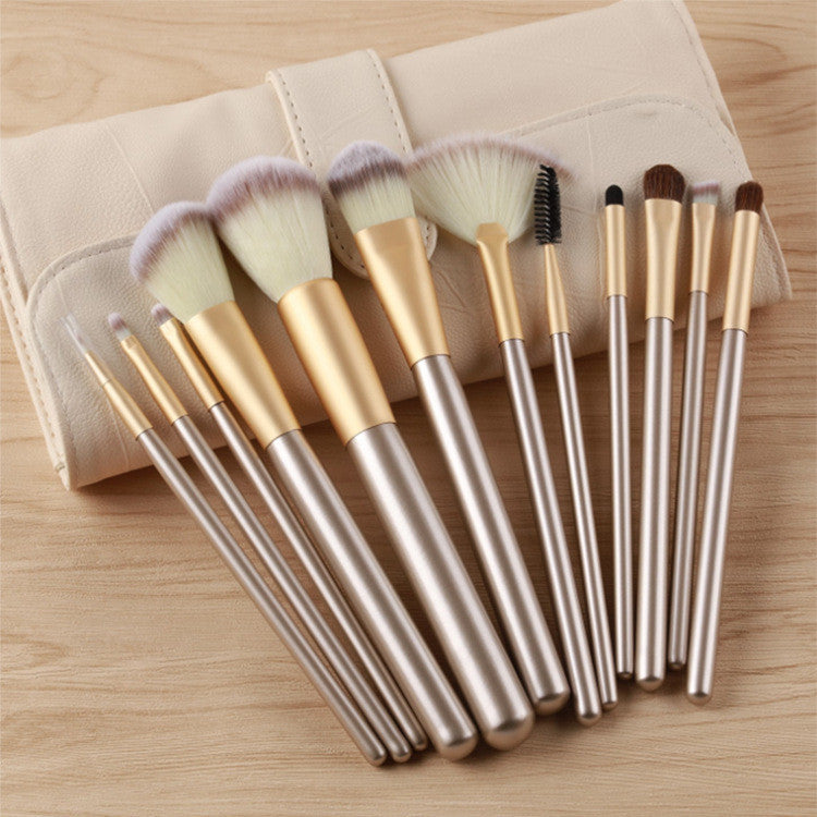 Full Set Of Super Soft Eye Shadow Brush High End Animal Hair Makeup Brush Set Animal Hair Makeup Brush Set