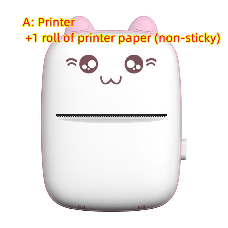 Mini Printer Portable Bluetooth Mobile Printer for Photos Labels Notes