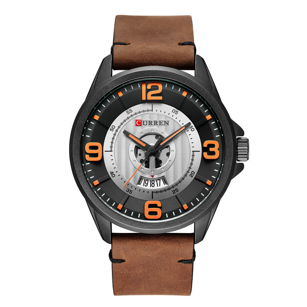 Men's Fashion Personality Sports Casual Waterproof Quartz Watch