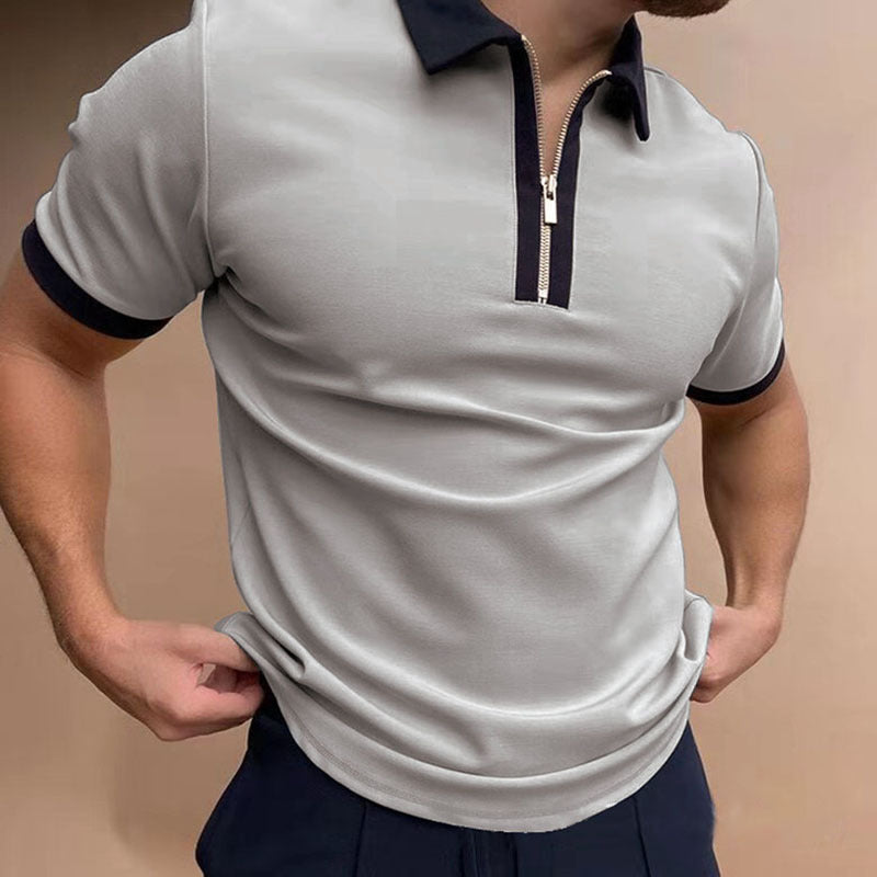 Polo Shirt Short-Sleeved Summer Shirt Brand Man Clothing