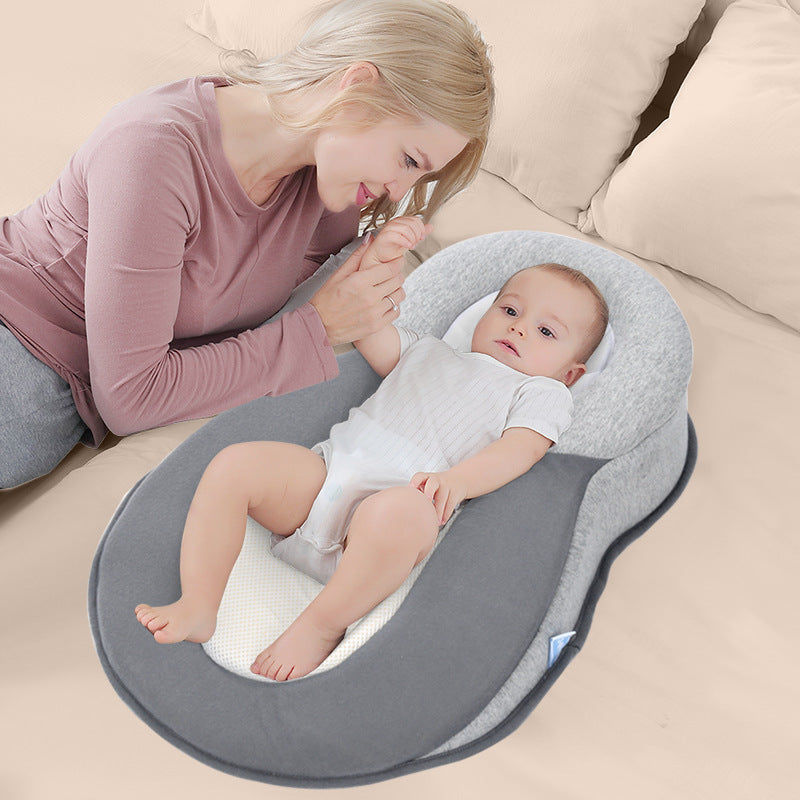 Newborn Pillow Prevents Flat Infant Head Shape - Safe and Comfortable