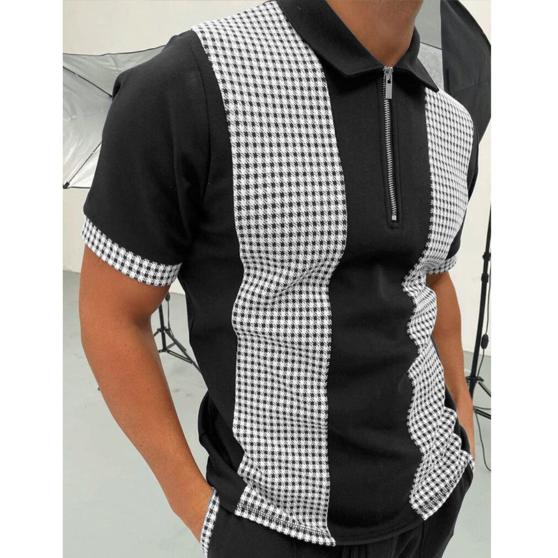 Polo Shirt Short-Sleeved Summer Shirt Brand Man Clothing