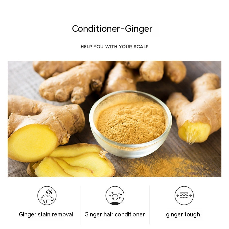 Ginger Soft Hair Conditioner Shui Yang Repair Soft Hair Moisturizing