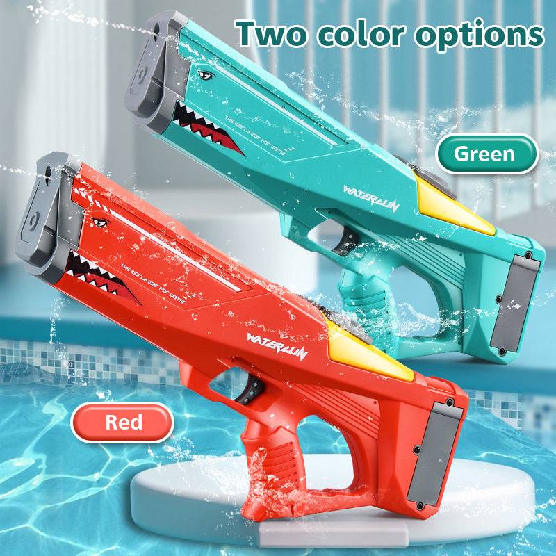 Automatic Electric Water Gun Toys Shark High Pressure Outdoor Summer Beach Toy Kids Adult Water Fight Pool Party Water Toy