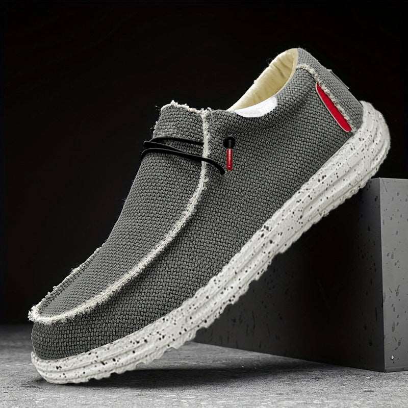 Autumn Men's Slip-on Canvas Breathable Shoes