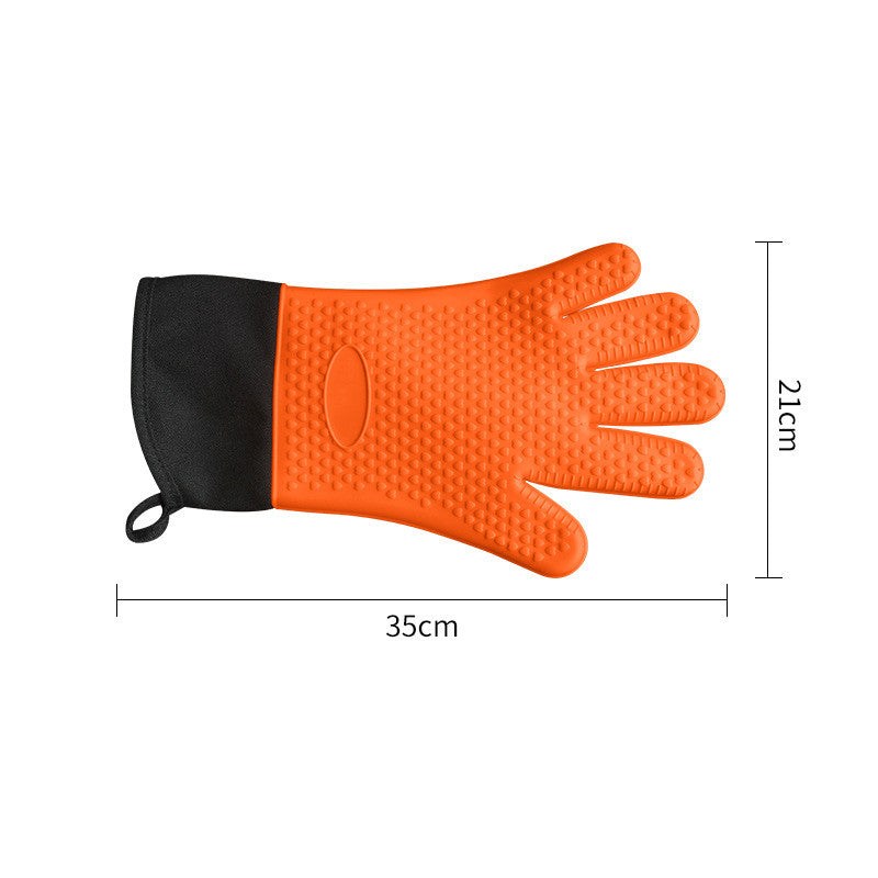 Silicone Gloves Kitchen Baking Insulation