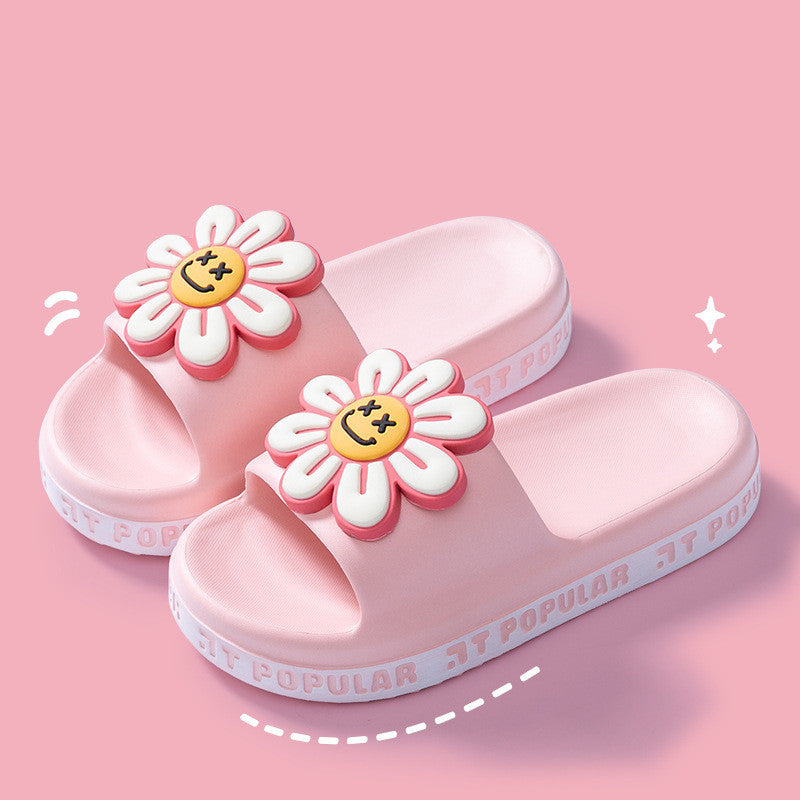 New Summer Flower Slippers for Women Anti-Slip Stylish and Comfy