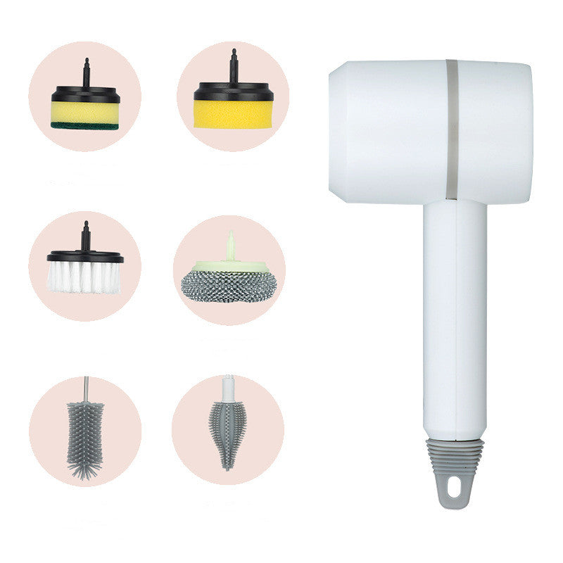 Electric Cleaning Brush Wireless USB Rechargeable for Kitchen-N-Bath