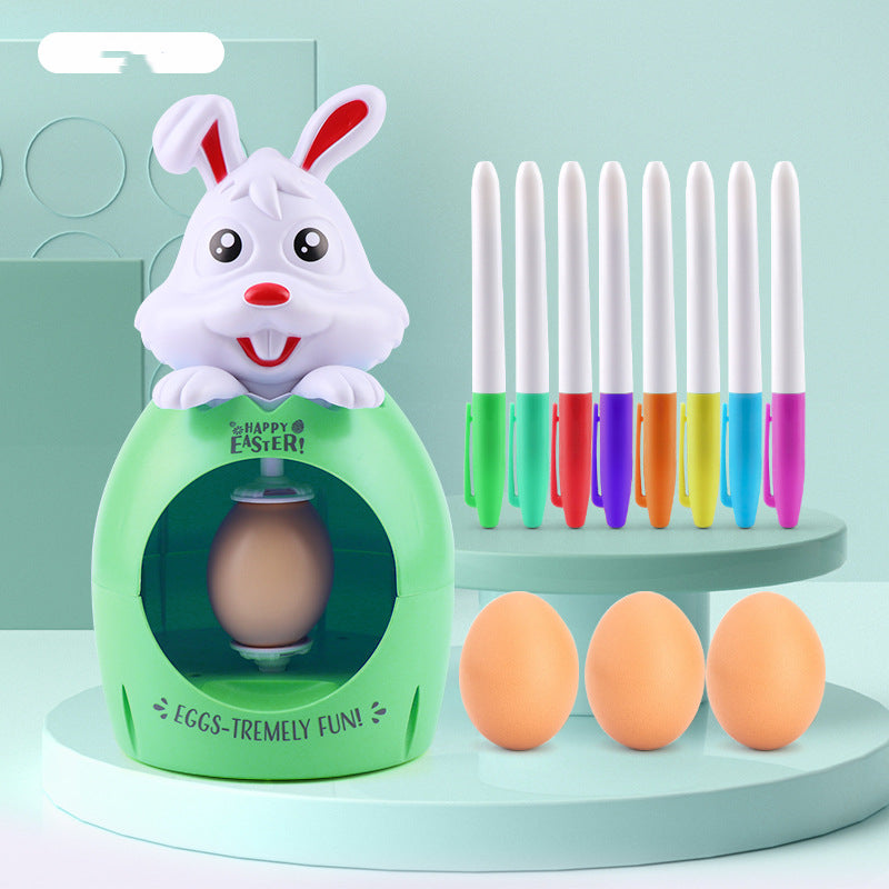 Easter Egg Decoration Coloring Kit Egg Painter Boys Girls Kids Diy Coloring Painting Gift Multicolor With Sound And Light