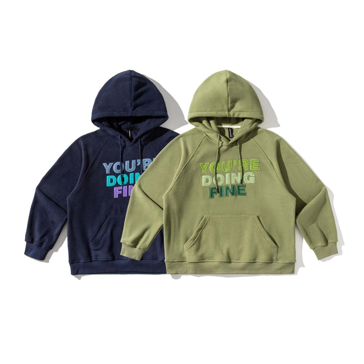 Japanese Winter Trend Printed Hoodie