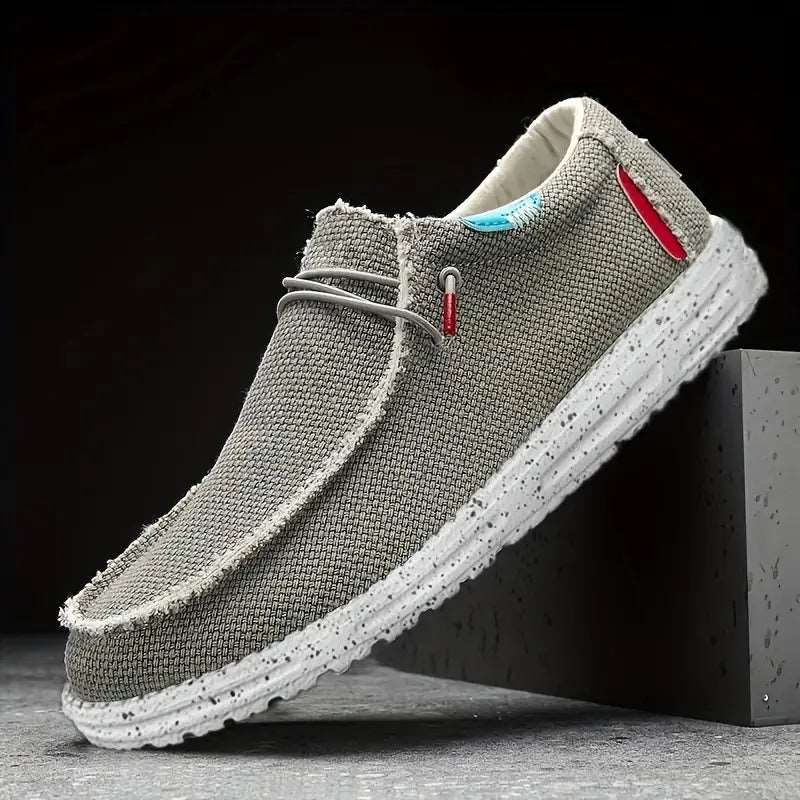 Autumn Men's Slip-on Canvas Breathable Shoes