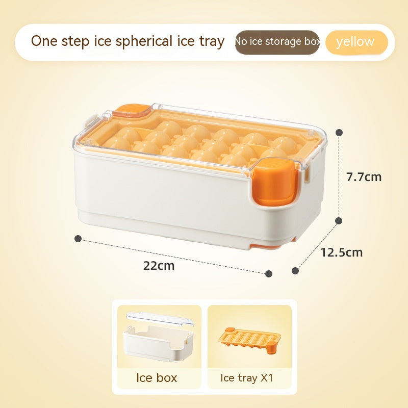 Ice Cube Mold Household Ice Hockey Storage Box