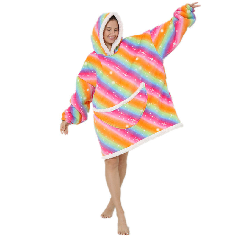 TV Blanket Outdoor Cold-proof Clothes Cold-proof