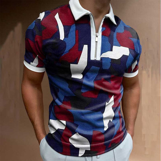 Polo Shirt Short-Sleeved Summer Shirt Brand Man Clothing