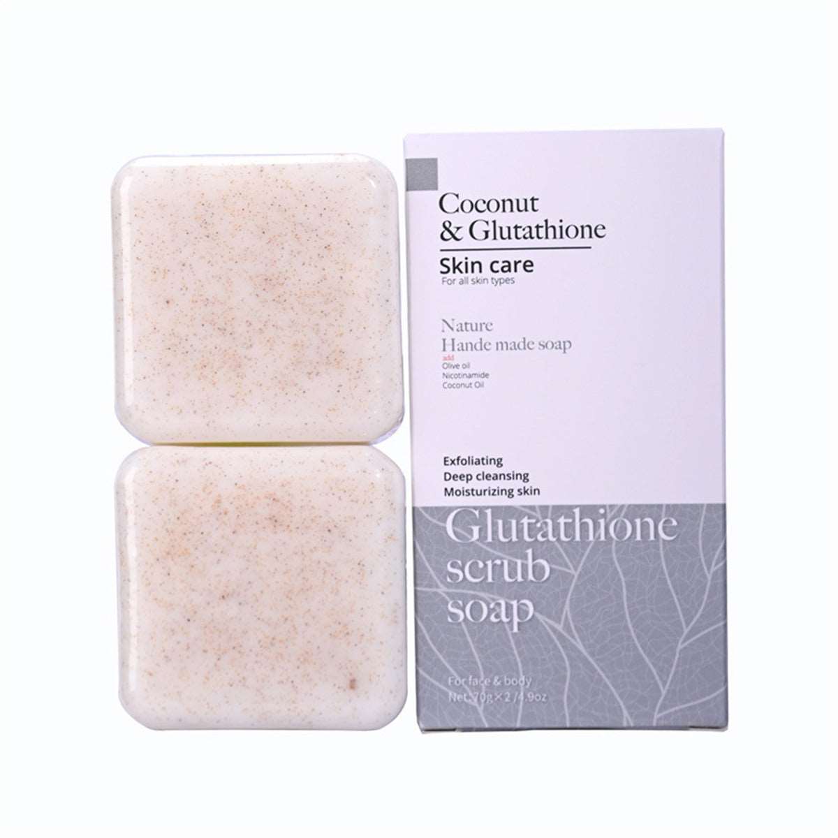 Nourishing Exfoliating Turmeric Soap Bars Pack Of 2