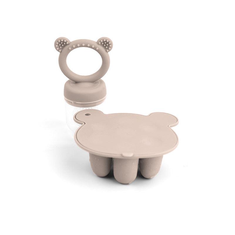 Household Bear Ice Tray Happy Bite Silicon Suit