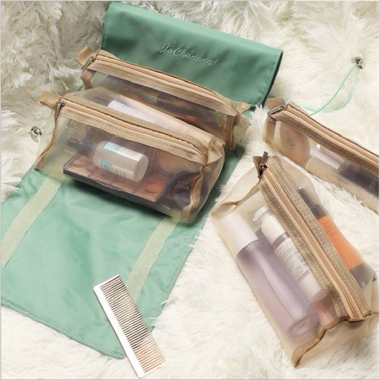 4pcs Cosmetic Bag Foldable Travel Bag