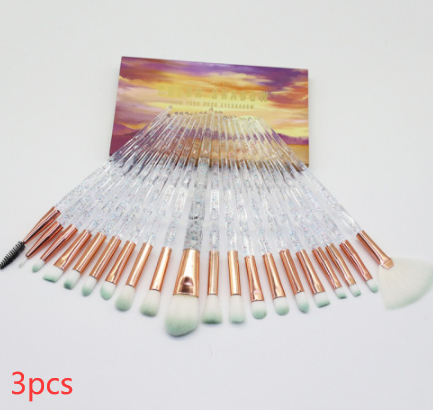 Diamond Colorful Beauty Makeup Brush Utensils