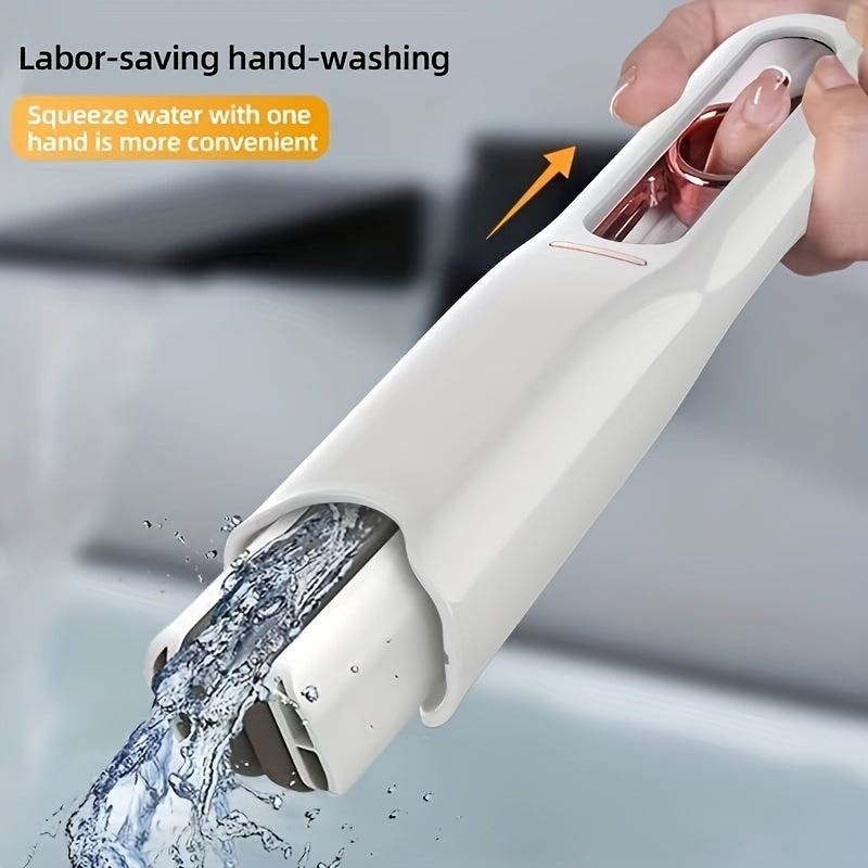 New Portable Self-N-Squeeze Mini Mop For Desk Window Glass Cleaner Home Kitchen And Car Sponge Cleaning Mop Tools