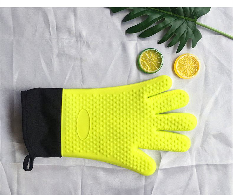 Silicone Gloves Kitchen Baking Insulation