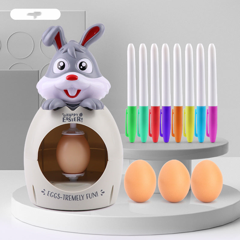 Easter Egg Decorating Kit with Multicolor Painting and Sound Effects