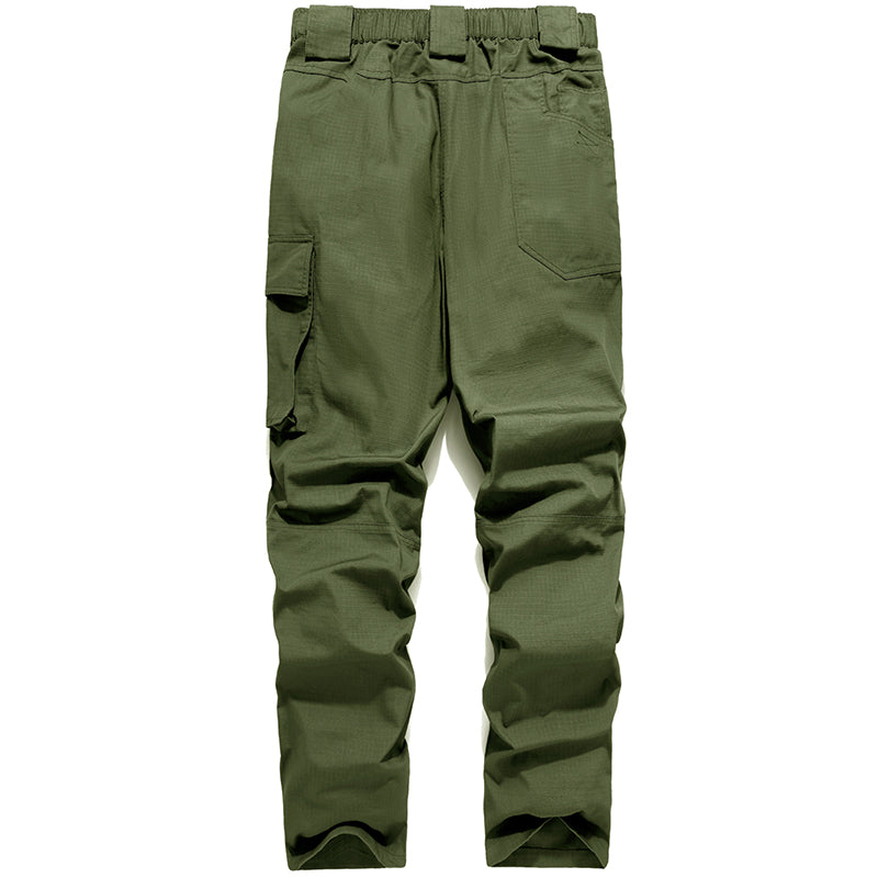 Quick-Dry Pant Cargo Outdoor Military Solid Color Jogger Men Trouser