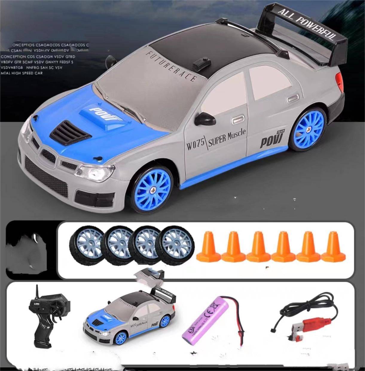 2.4G Drift RC Car 4WD RC Drift Car Toy Remote Control GTR Model AE86