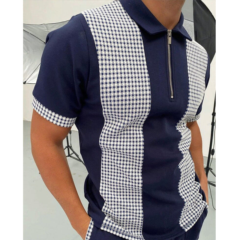 Polo Shirt Short-Sleeved Summer Shirt Brand Man Clothing