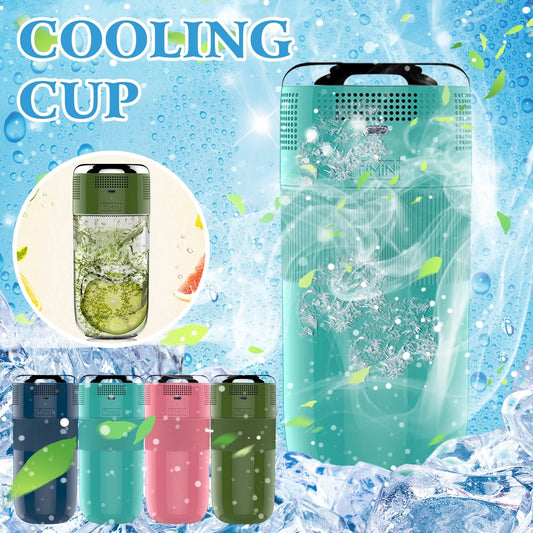 Portable Fast Cooling Cup Mini Refrigerator USB Quick Freezing Outdoor