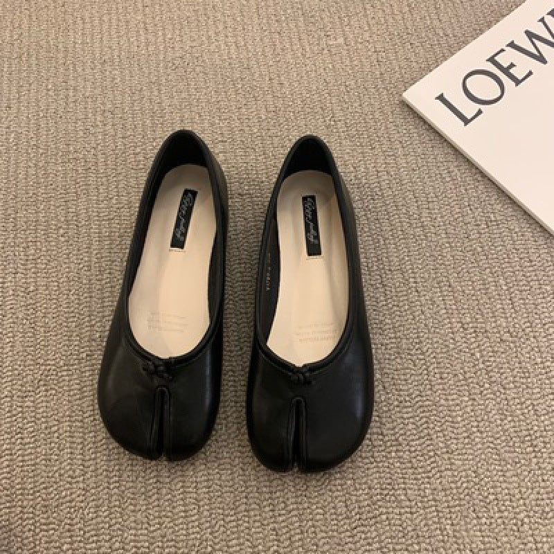 Women's Summer Split Toe Trotter Flat-soled Shoes