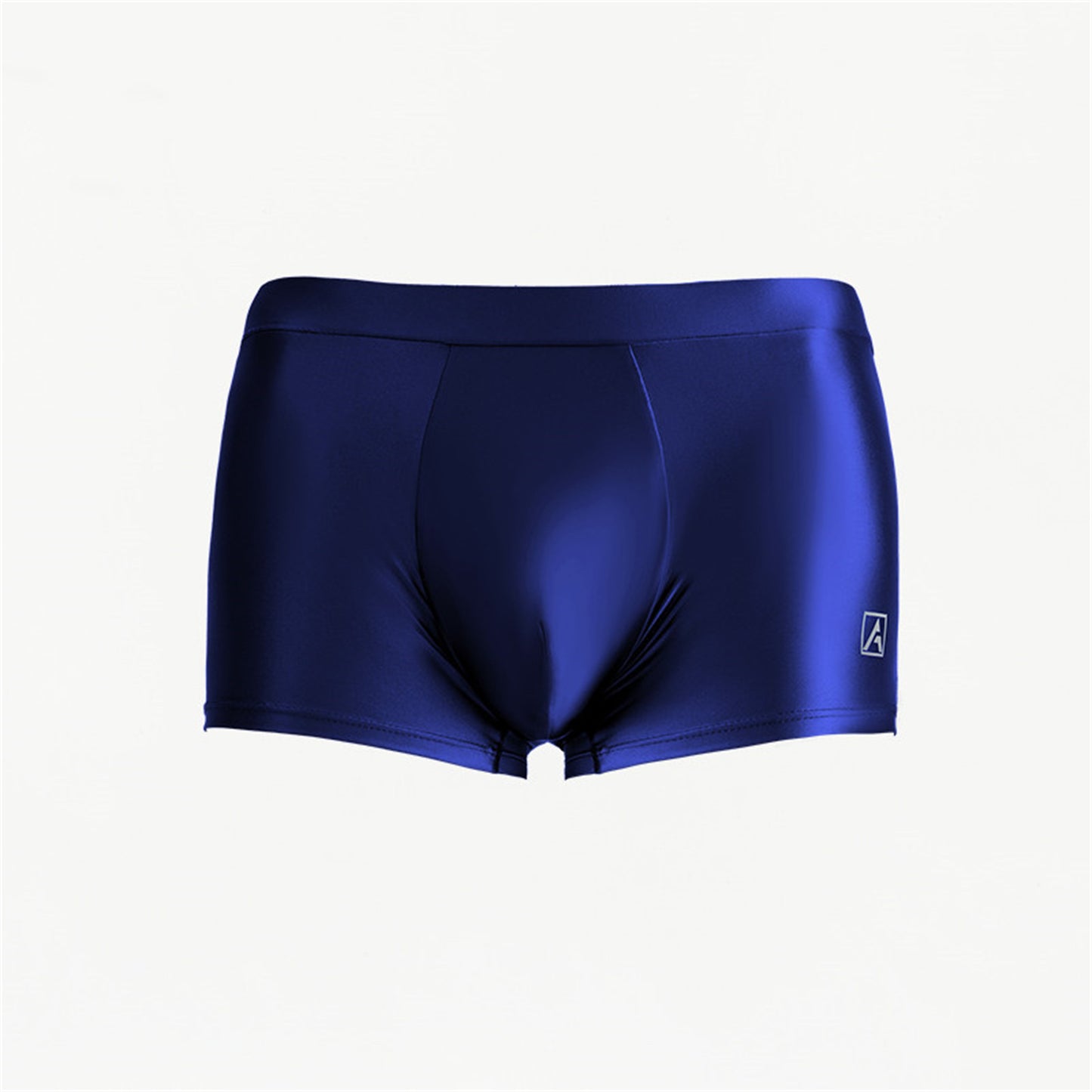 Men's Fashion Breathable High Shine Spandex Sports Ice Silk Boxer Briefs