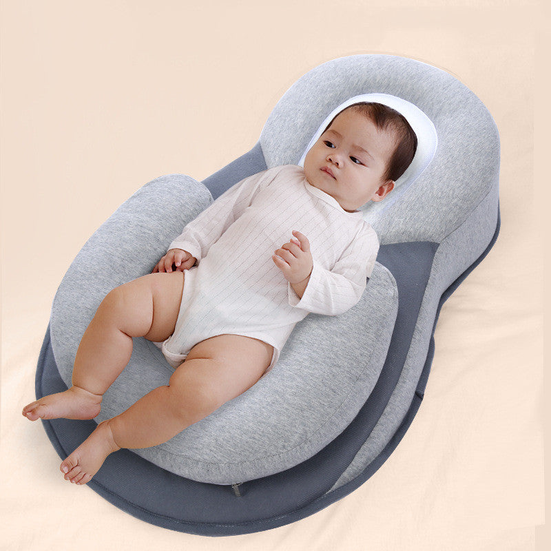 Newborn Pillow Prevents Flat Infant Head Shape - Safe and Comfortable