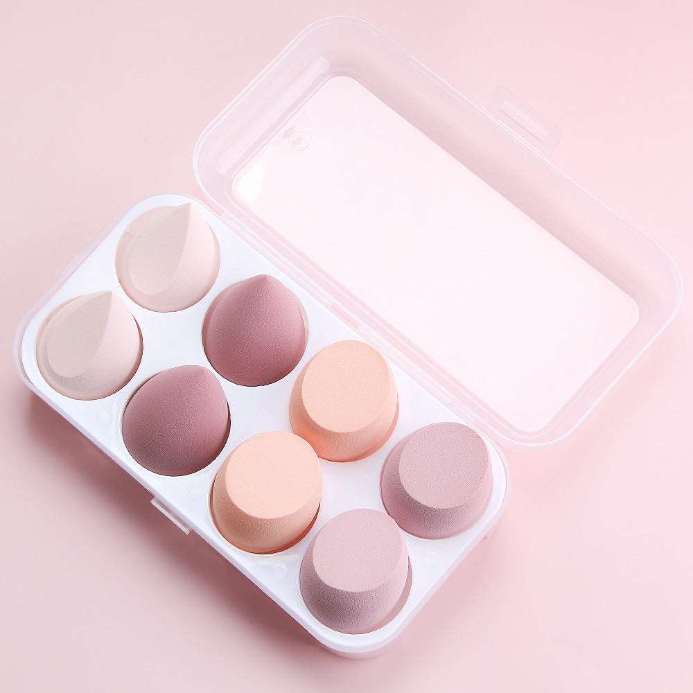 Beauty Egg Set Is Soft No Powder Puff Boxed